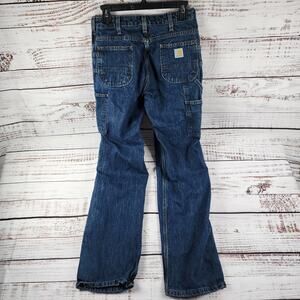 Carhartt Women's Straight Leg Jeans - Blue